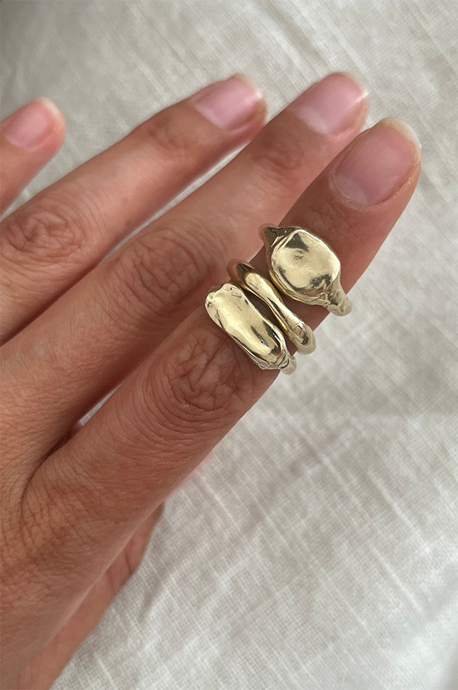 Wave Ring Gold