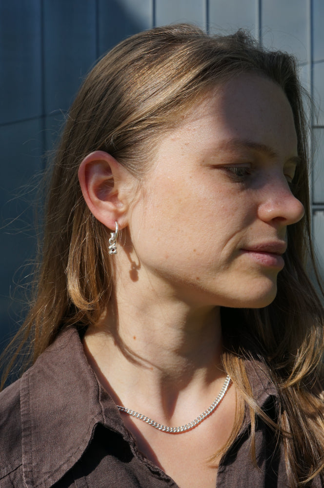 Mila Earrings / Tourmaline & Garnet