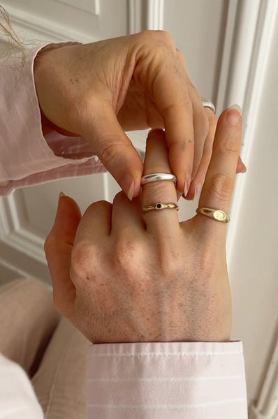 Alma Ring Silver