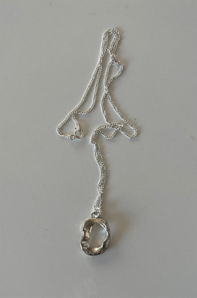 Organic Pendant + Chain