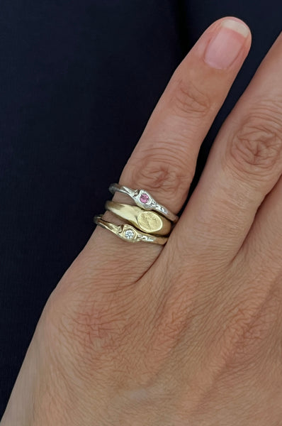 Nace Diamond Ring - 9k Gold