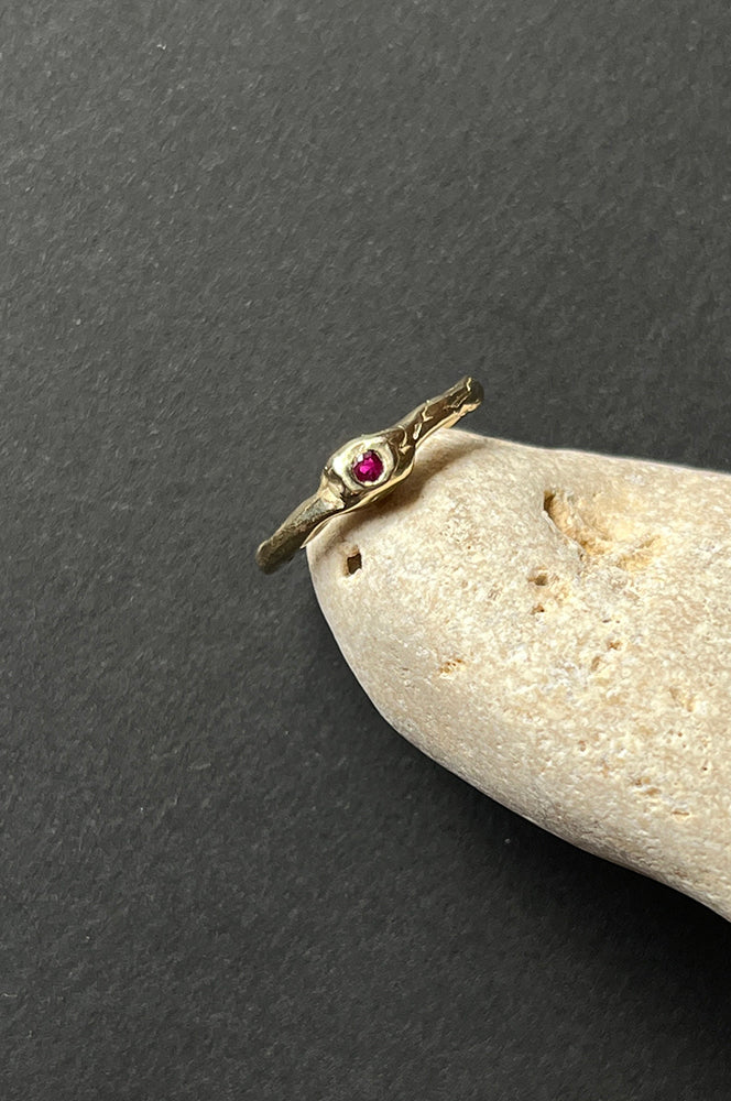 Nace Ring Gold - Birthstone Ring