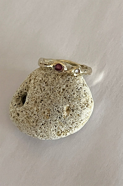 Ruby Diamond Ring
